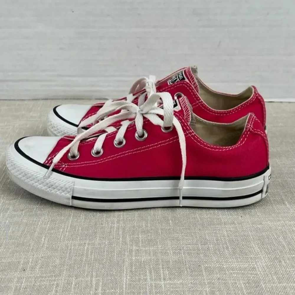 Converse All Star Chuck‎ Taylor Hot Pink Shoes Womens Sz 6